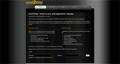 Desktop Screenshot of email2http.net
