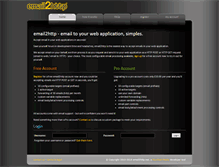 Tablet Screenshot of email2http.net